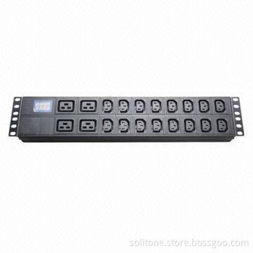 PDU/IEC Plug Socket, 20-way Socket, 19-inch Network Cabinet Size 2U